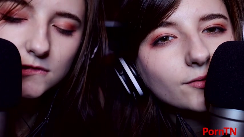 AftynRose ASMR - twin moaning breathing kissing licking - ASMR Porn Video & Massage XXX | Fullthot