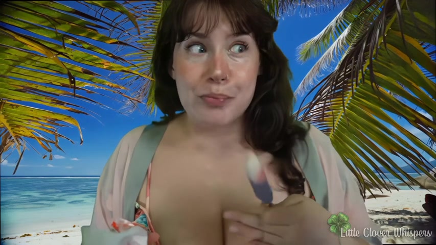 Little Clover Whispers ASMR - Dildo Blowjob at the Beach - ASMR Porn Video & Massage XXX | Fullthot