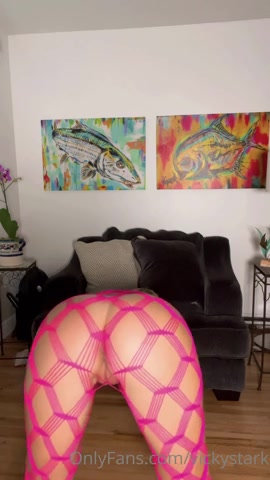 Vicky Stark Pussy PPV - 27 September 2021 - Pink Fishnet Stockings - ASMR Porn Video & Massage XXX | Fullthot