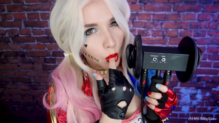Kitty Klaw ASMR - Harley Quinn Licking & Mouth sounds - ASMR Porn Video & Massage XXX | Fullthot