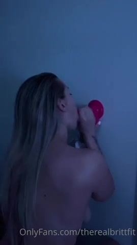therealbrittfit - 10 Inch Dildo OnlyFans Video - ASMR Porn Video & Massage XXX | Fullthot