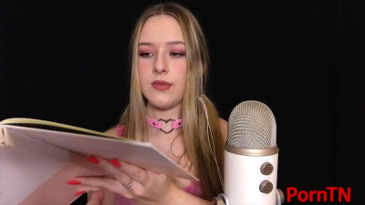 Diddly ASMR - Reading my University Notebook