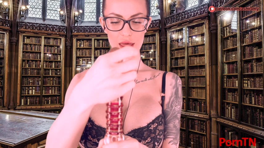 ASMR Amy Nude - Your Naughty Librarian Dream Come True - ASMR Porn Video & Massage XXX | Fullthot